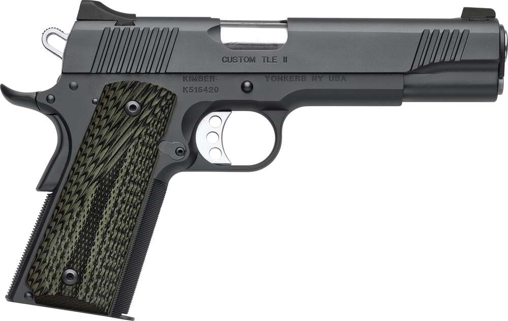 Handguns Kimber America Custom TLE II 10mm KMB CST TLE II 1911 10MM 5 8R • Model: Custom TLE II